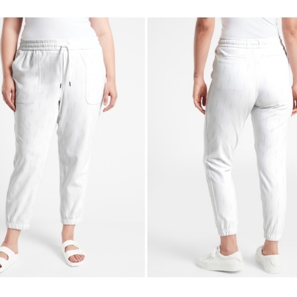 ATHLETA Organic Cotton Farallon Printed Jogger 24 - Picture 13 of 13